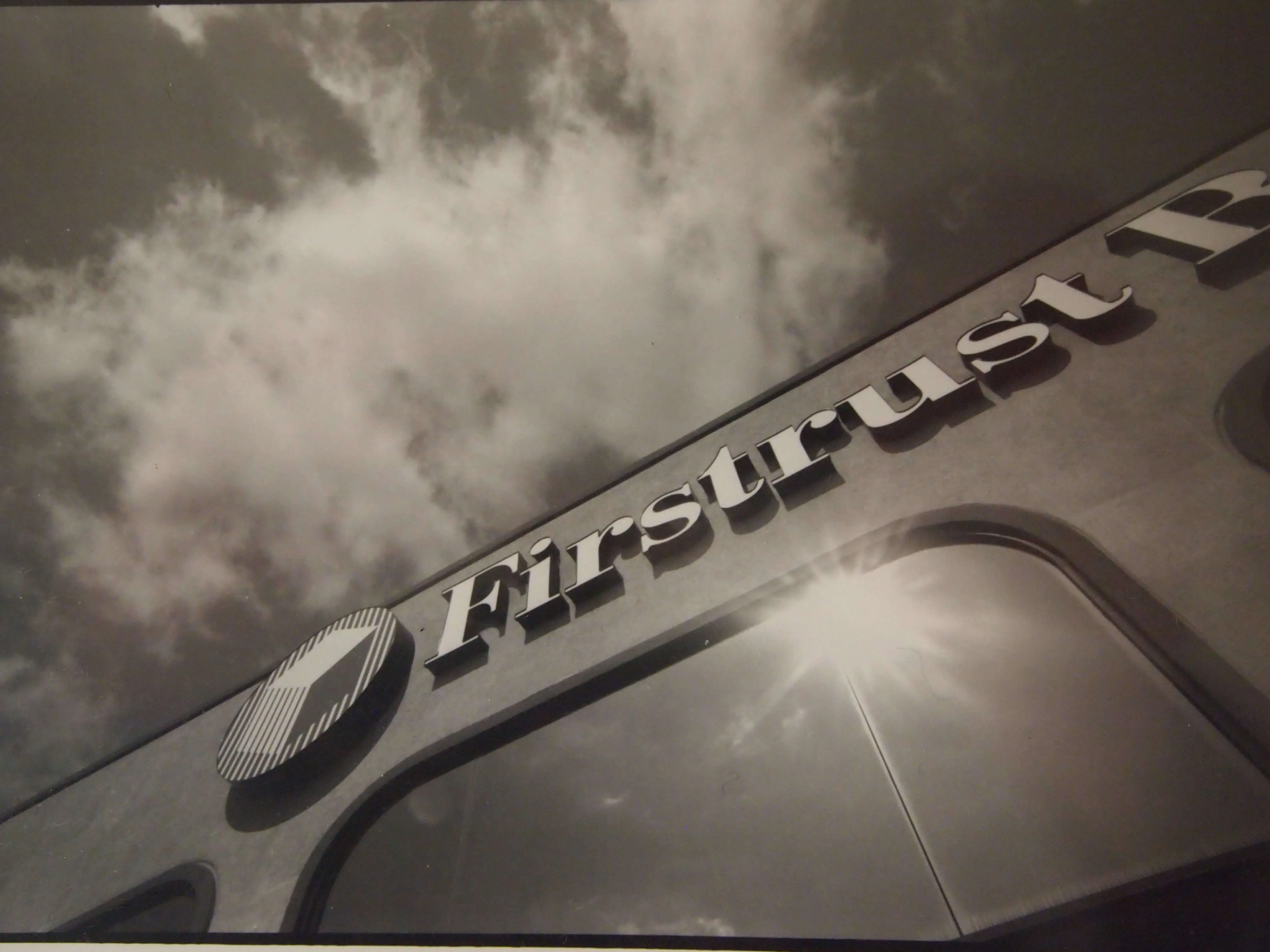 Firstrust Sign and the Sky