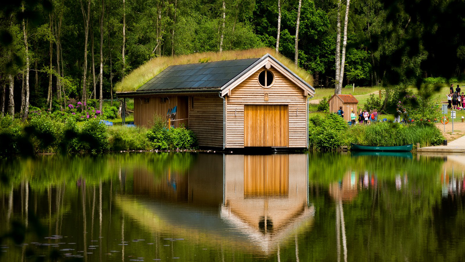 UK Youth Boathouse at Avon Tyrrell, New Forest National Park