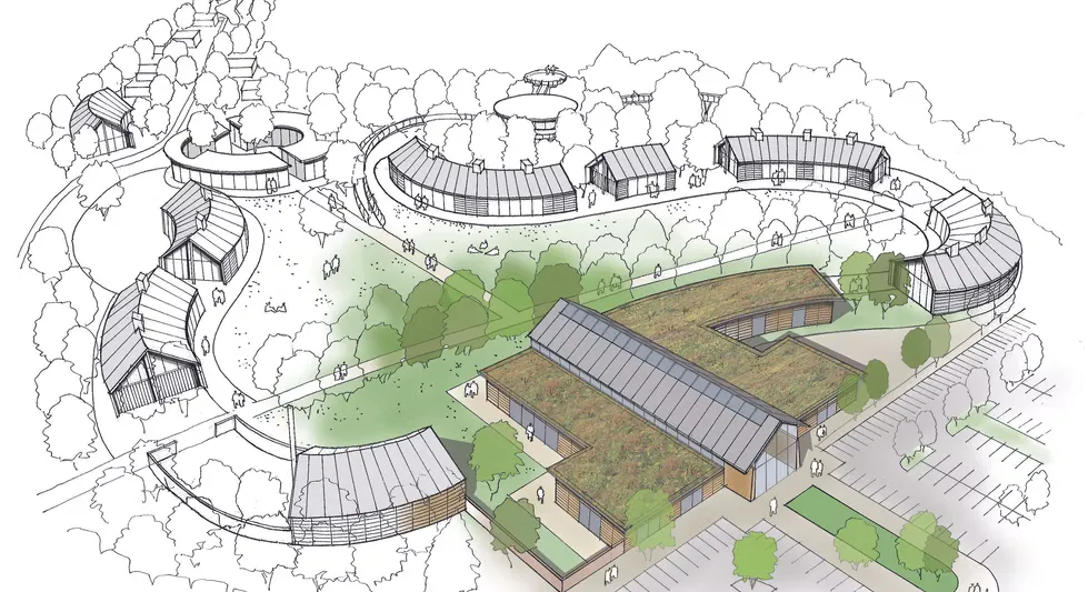 Aynhoe Park masterplan, Northamptonshire