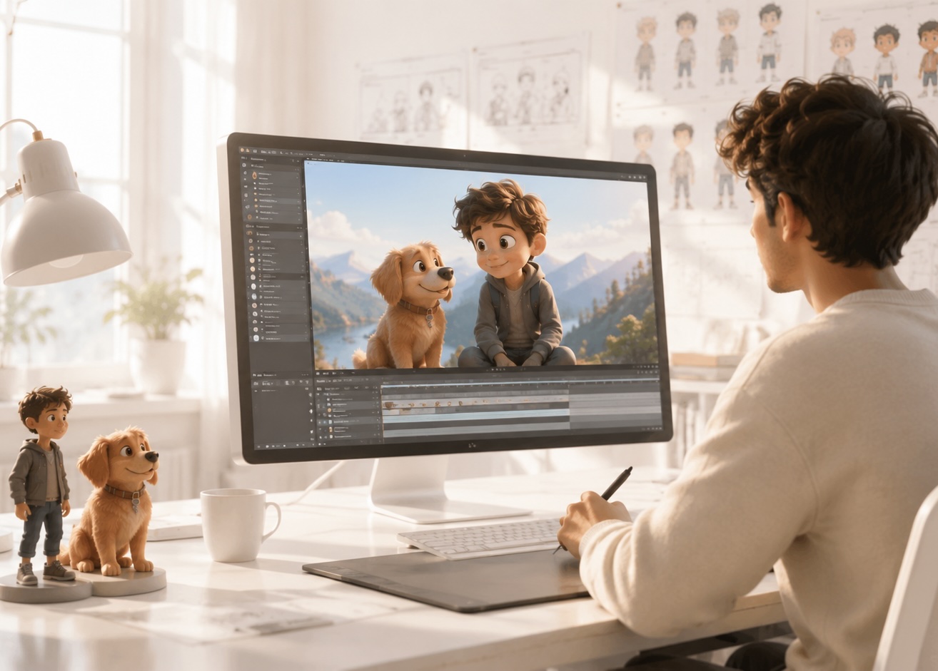 Pixar-Style Narrative Films