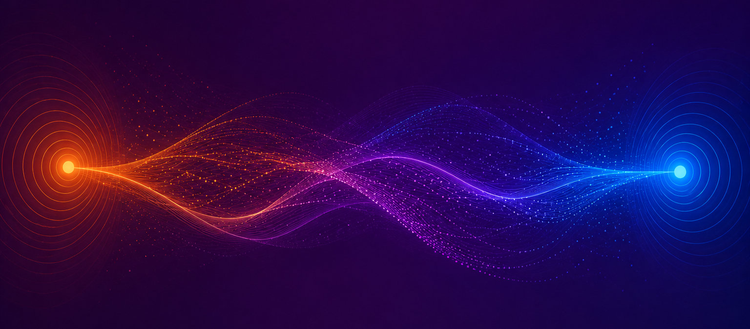 Abstrakte KI-Visualisierung Integration FICUS und KIS