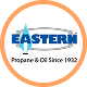 Eastern Propane and Oil company logo with text Propaane & Oil Since 1932 inside an orange circle.