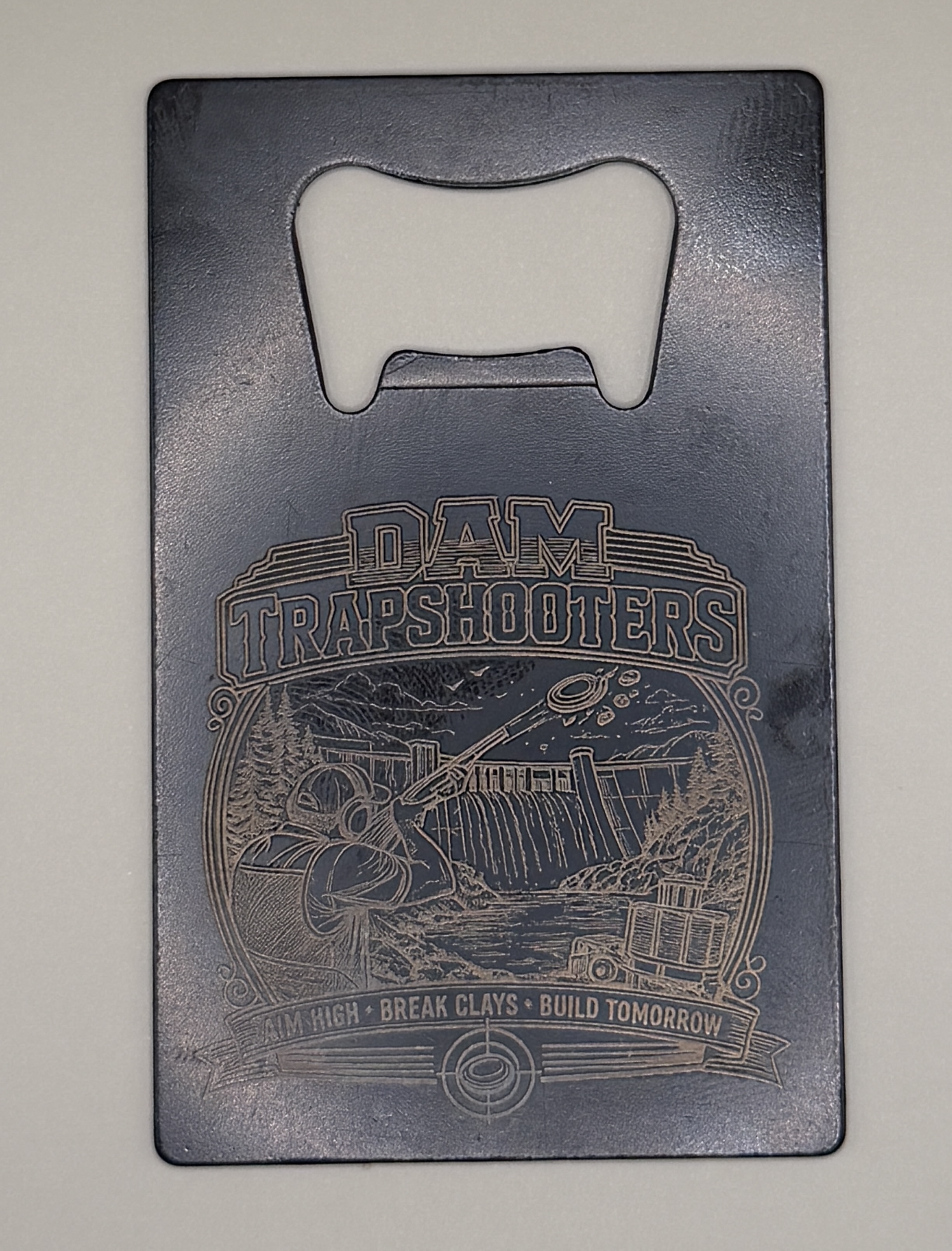 Completed custom engraving