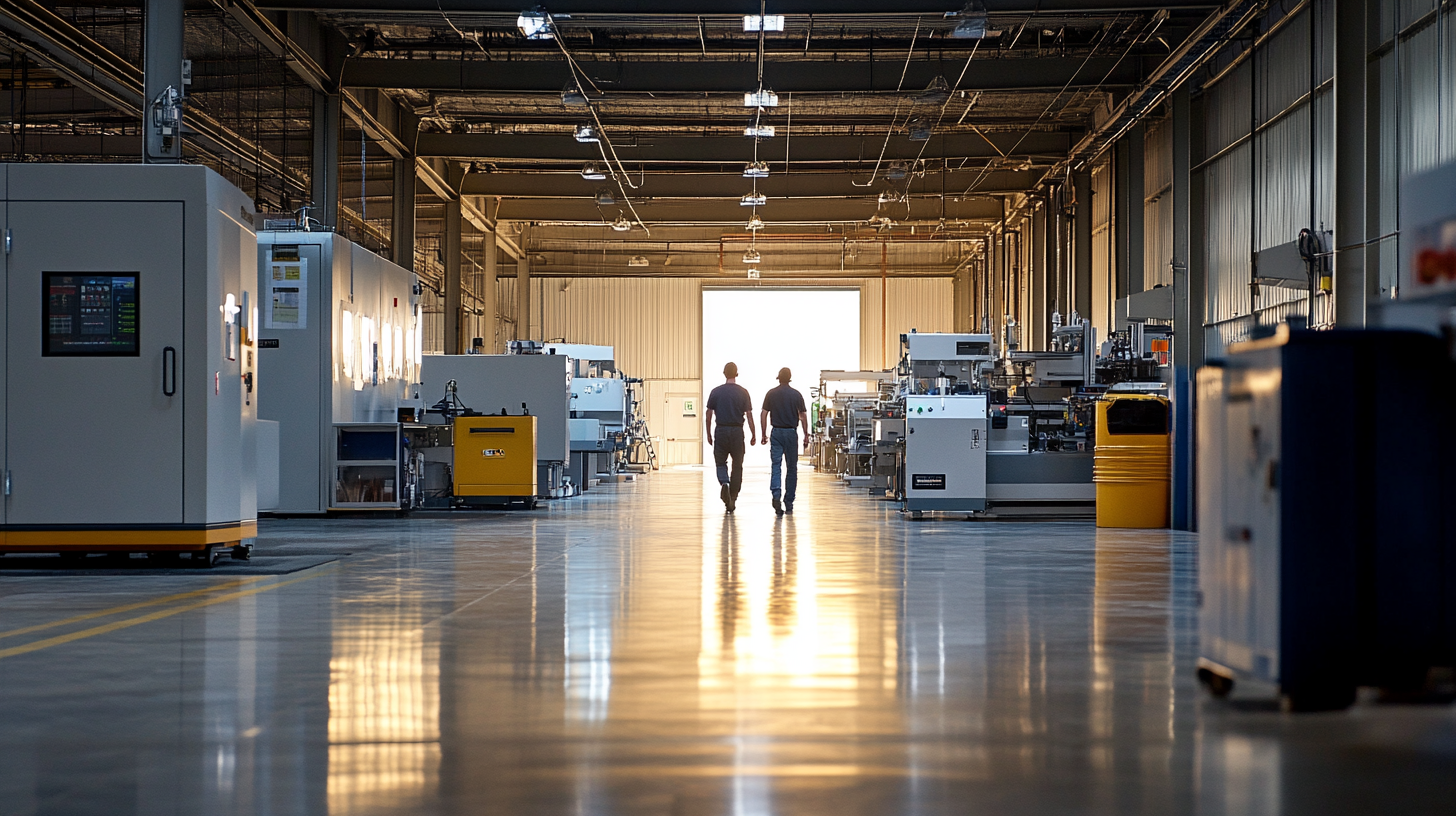 Torque partners working alongside a portfolio company's leadership on the factory floor.