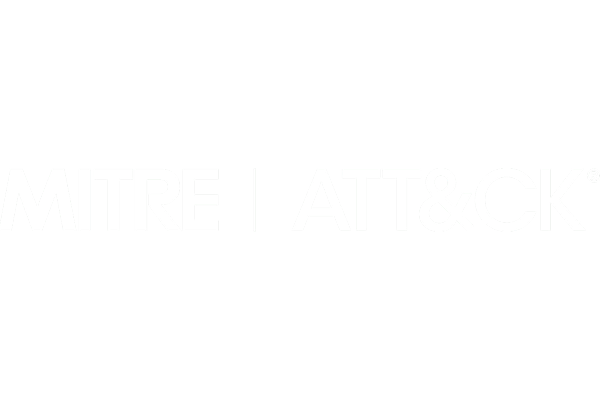 White text logo reading 'MITRE | ATT&CK' on a black background.