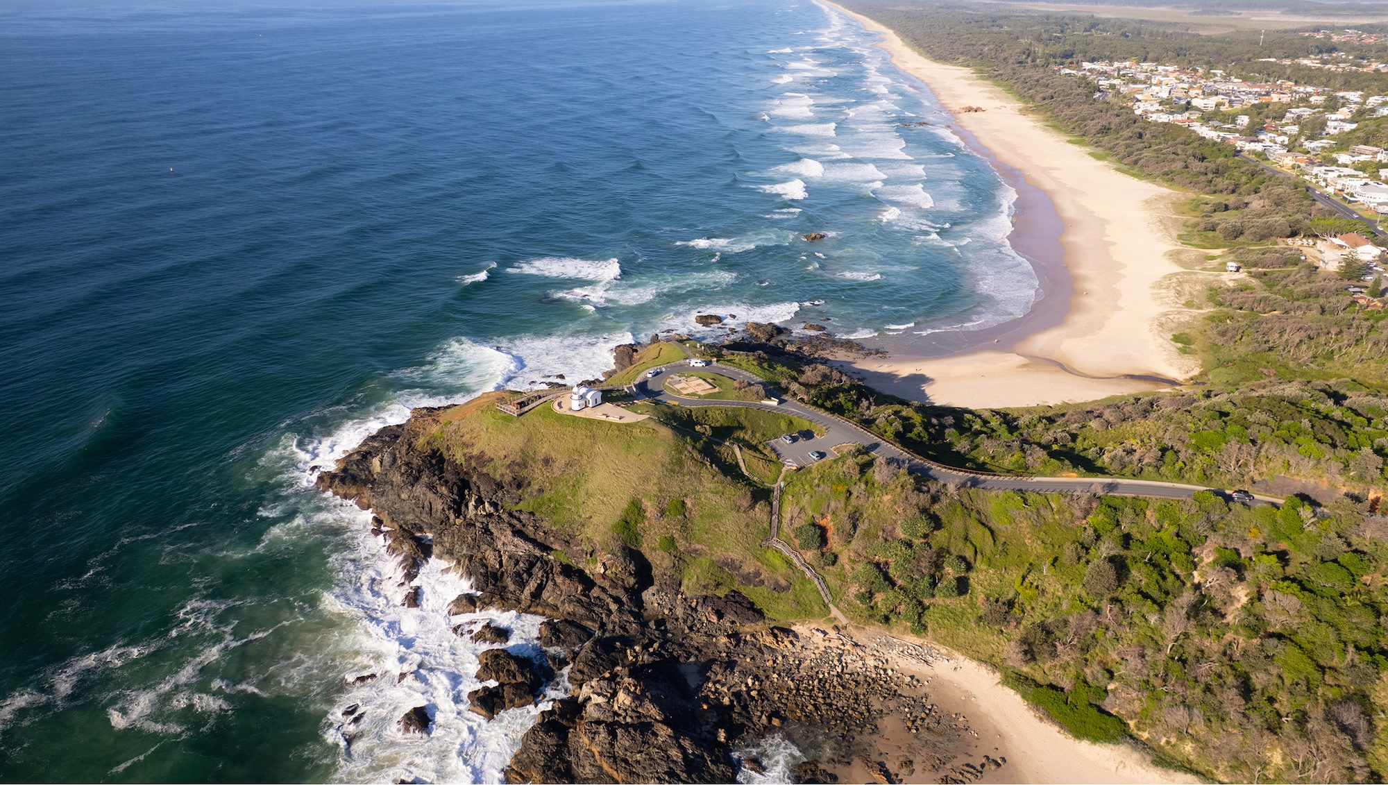 Tacking Point Lighthouse and Lighthouse Beach, Port Macquarie
