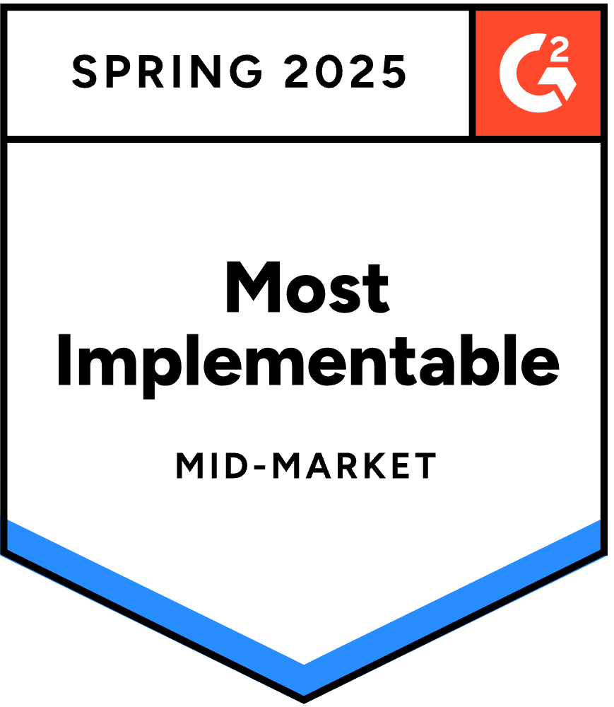 G2 Spring 2025 badge