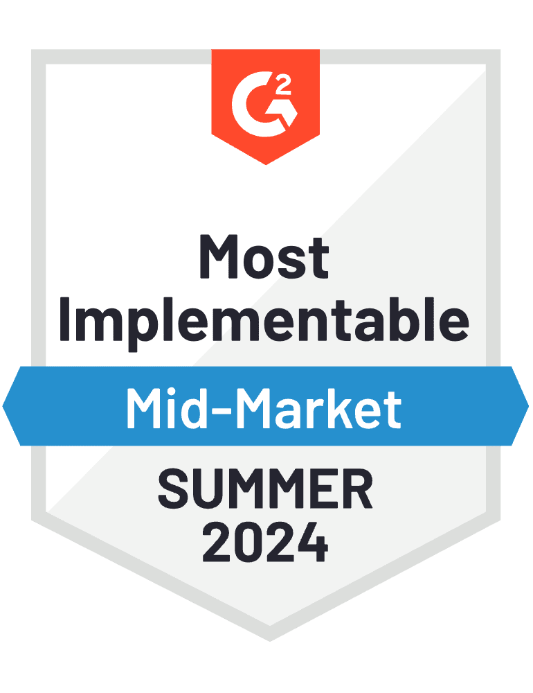 G2 HR Analytics Most Implementable Mid-Market