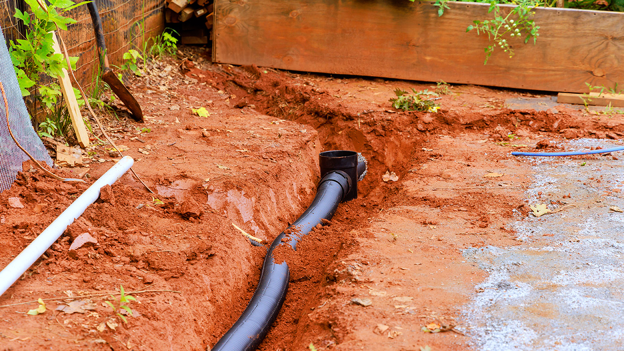 Residential stormwater management solution by Elite Outdoor