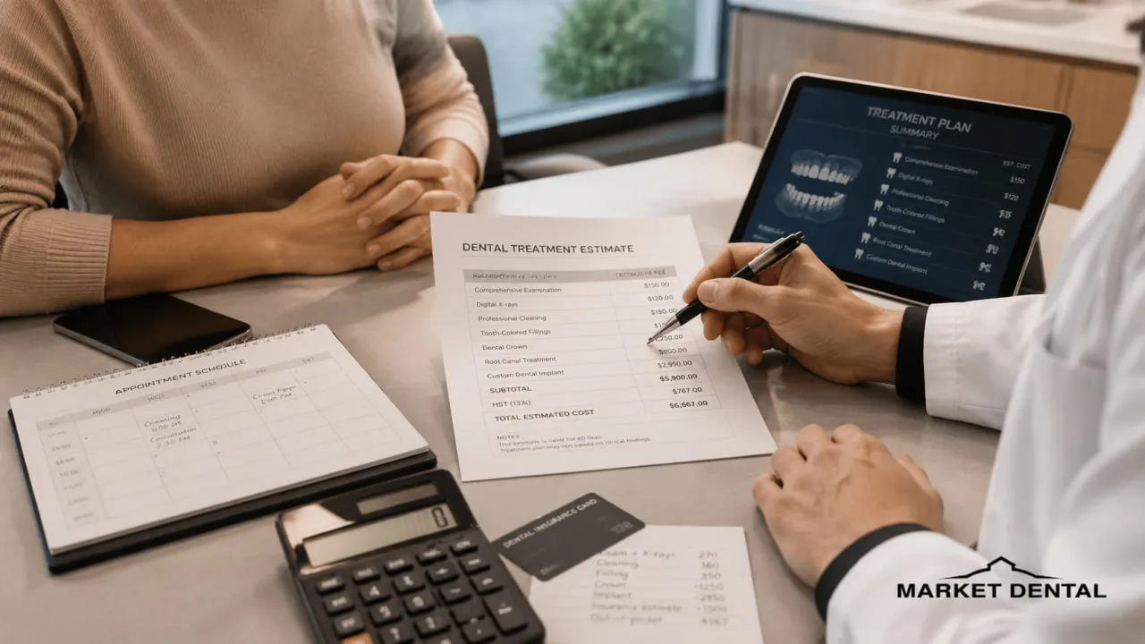 Dental Exam Cost downtown Toronto Typical Fees Without Insurance