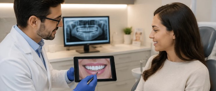 Dentist-provided take-home teeth whitening