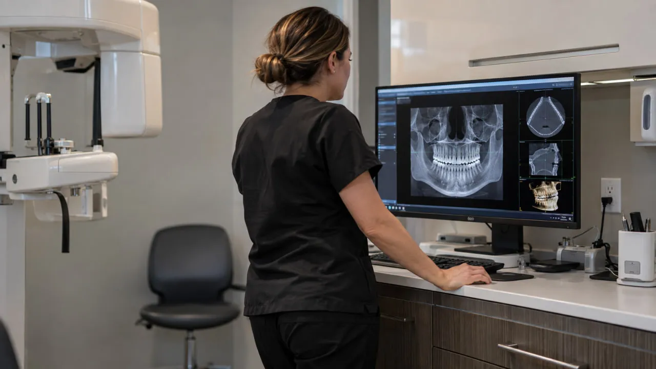 How a Dentist Checks Bone Before Implant Placement