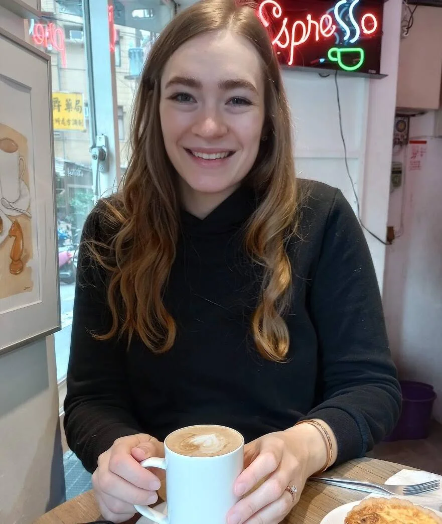 a young lady smiling