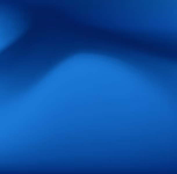 Abstract smooth gradient background with shades of blue forming wave-like shapes.