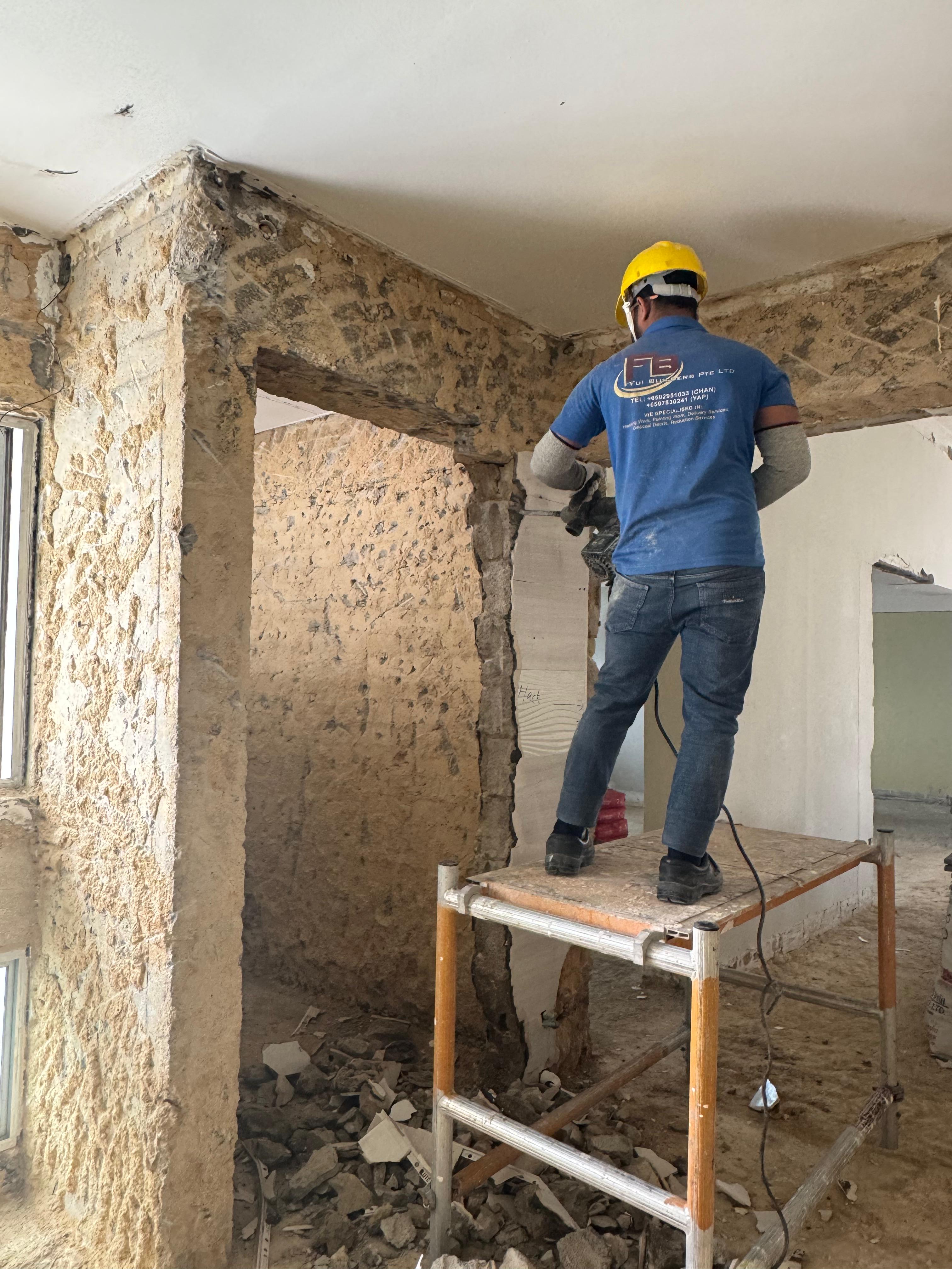 Demolition works completed at Jalan Tenaga