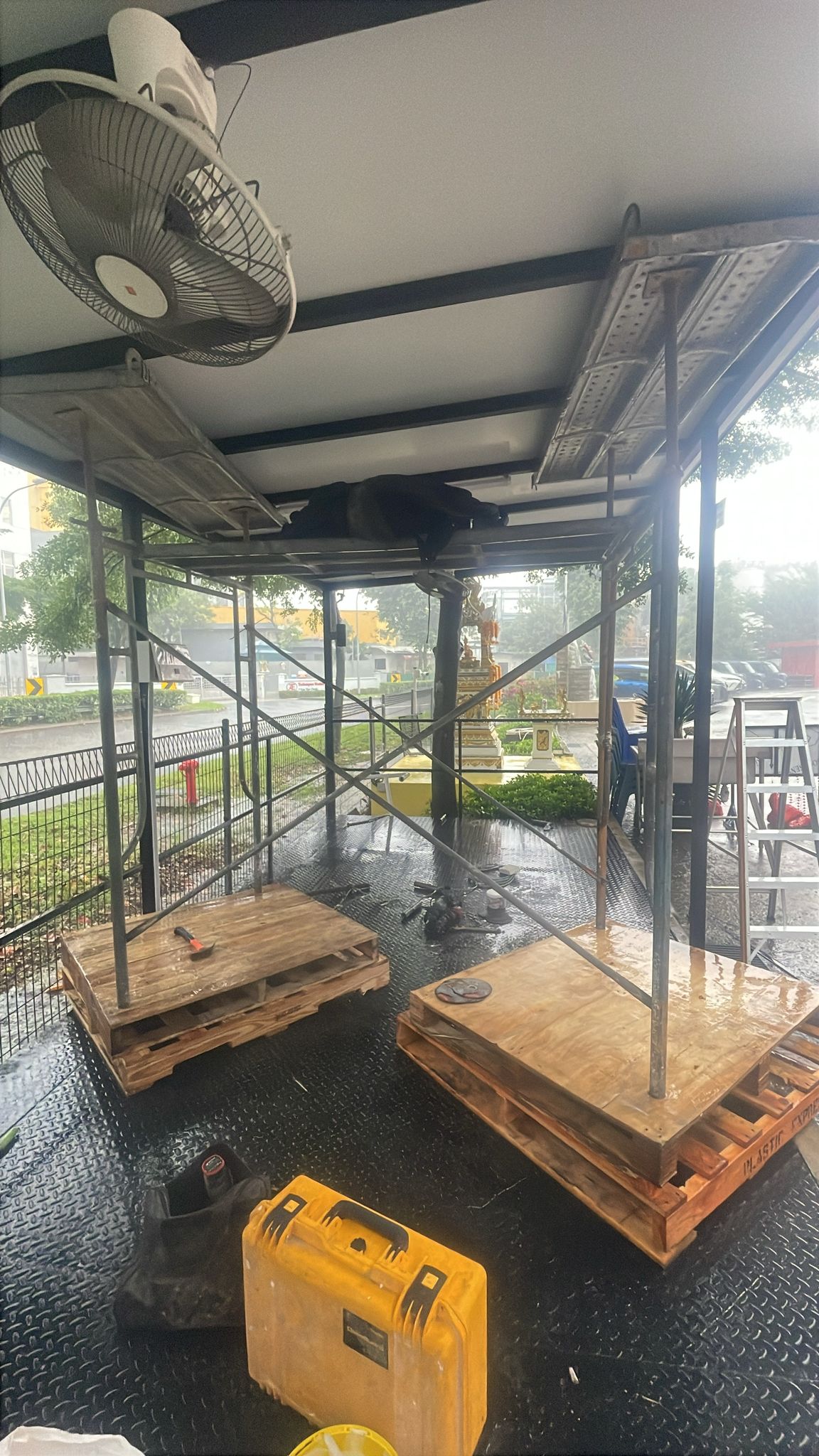 Demolition works completed at 43 Tuas View Circuit