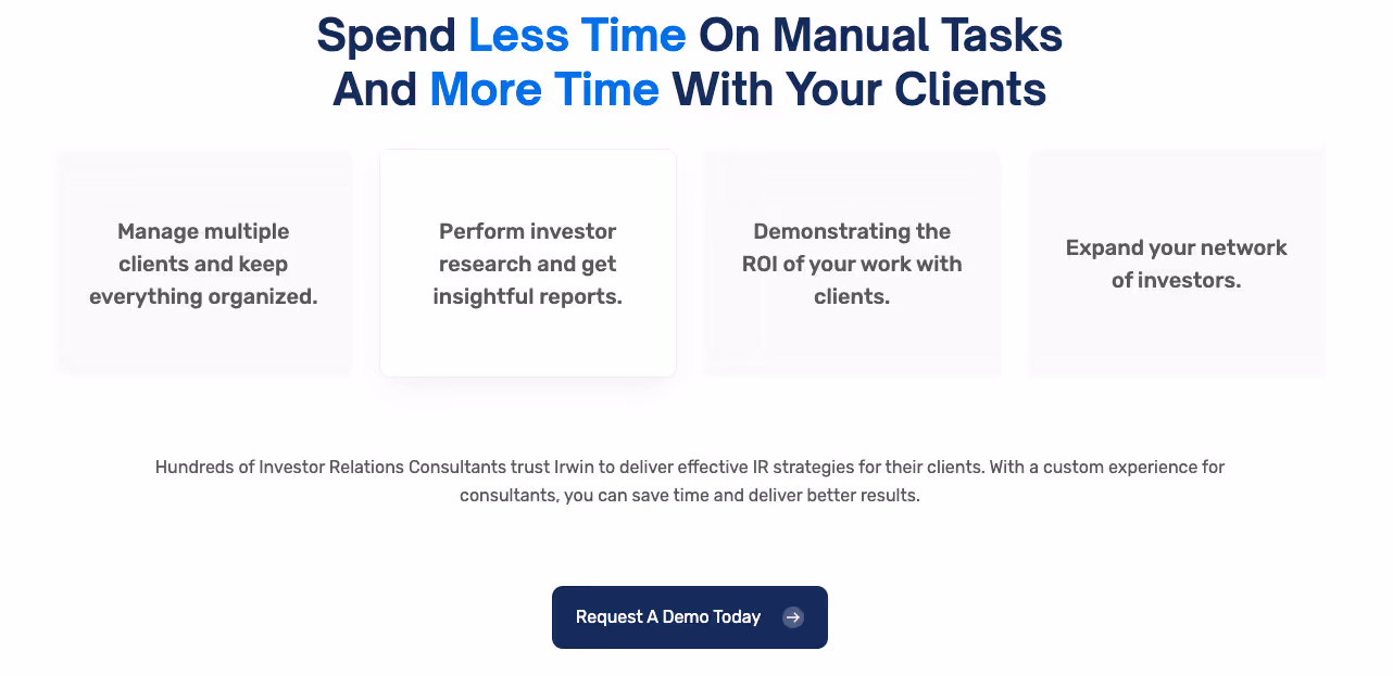 Spend Less Time on Manual Tasks and More Time With Your Clients