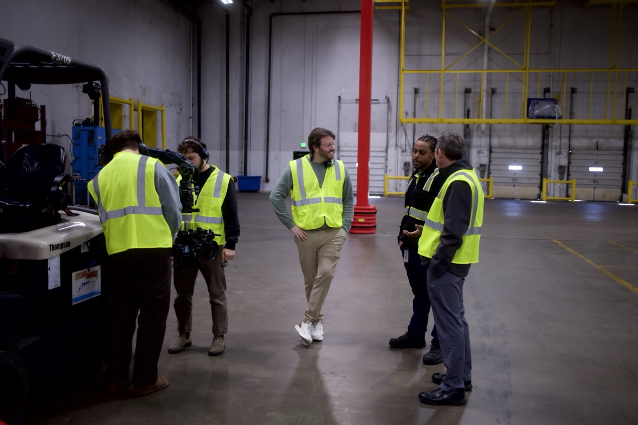 Penske Stories that Move Us STMU (Talking To Client Forklift) Still - 2