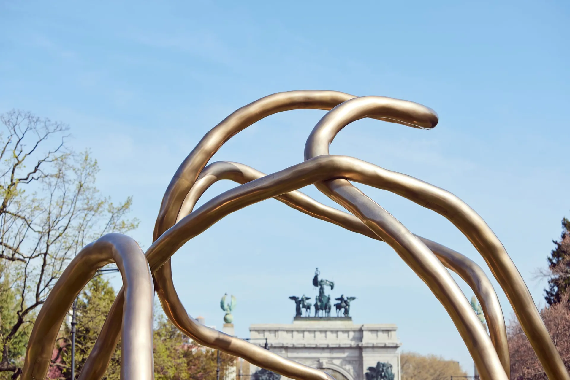 Detail of sculpture at Prospect Park, New York, NY | Photo by Christiana Rifaat