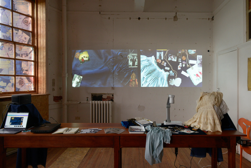Memory Collage activation in Glasgow, Scotland | Photo by Alan Dimmick