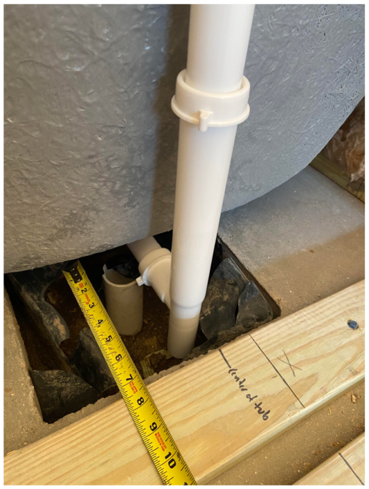 Radon gas entry point