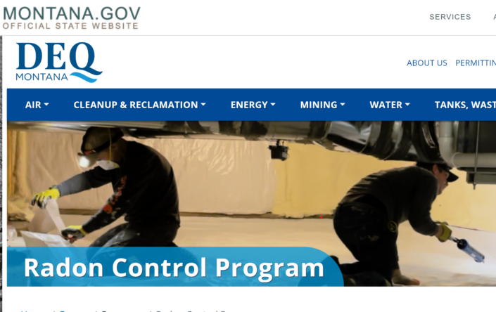 Radon Control Program DEQ