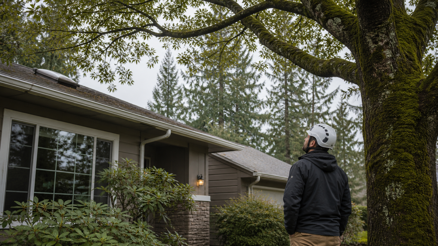 How Close Can a Tree Be to a House in Springfield, OR?