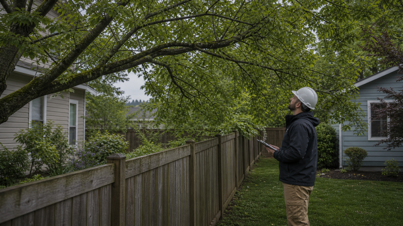 How Do I Handle a Neighbor's Tree Hanging Over My Property in Springfield, OR?