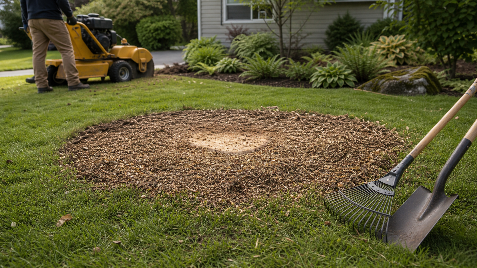 How Long Does Stump Grinding Take in Springfield, OR?