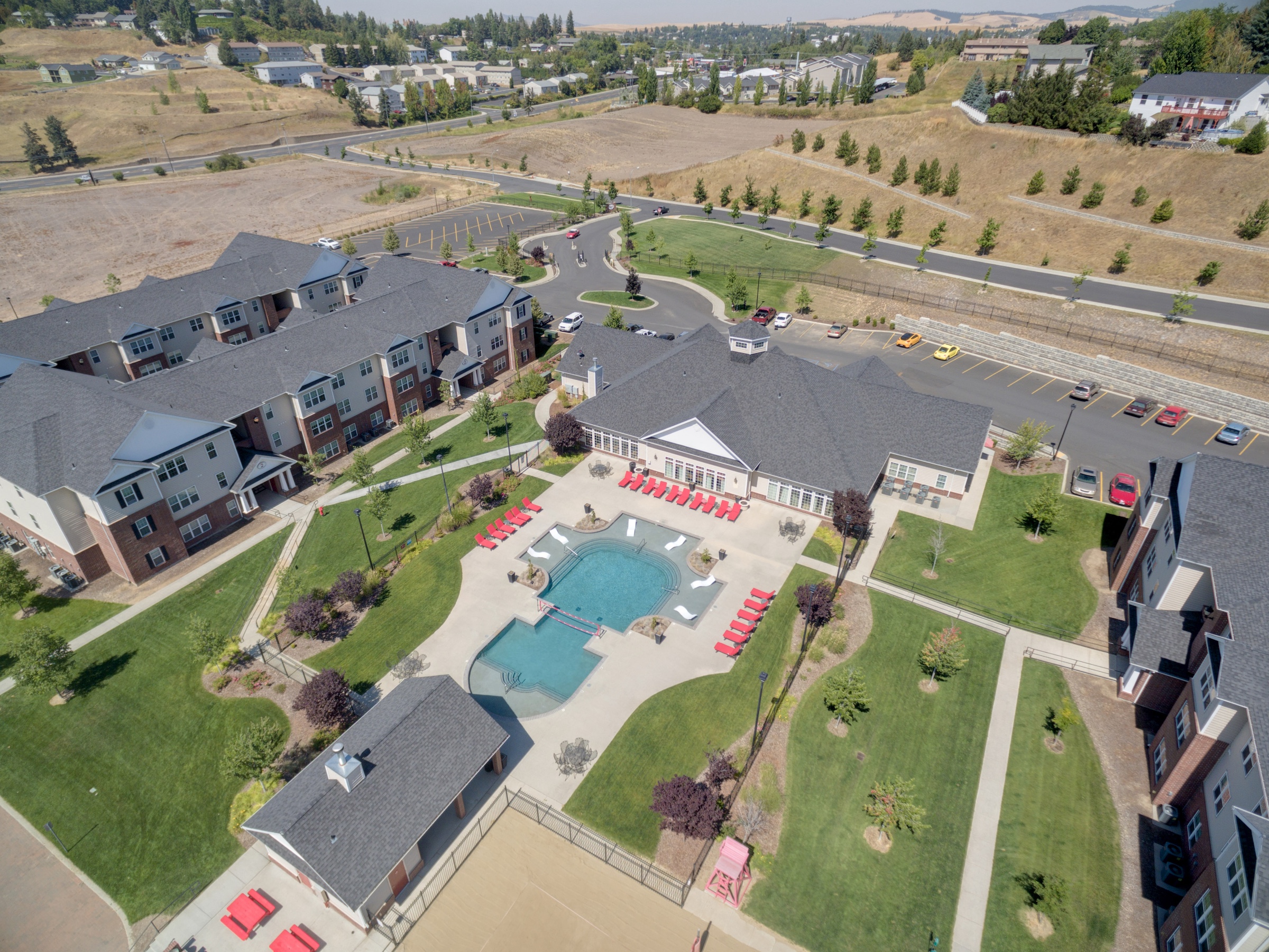 Arial view