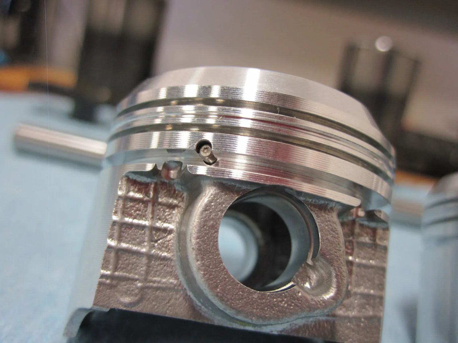 Pinned piston from the Pinnacle opposed-piston engine