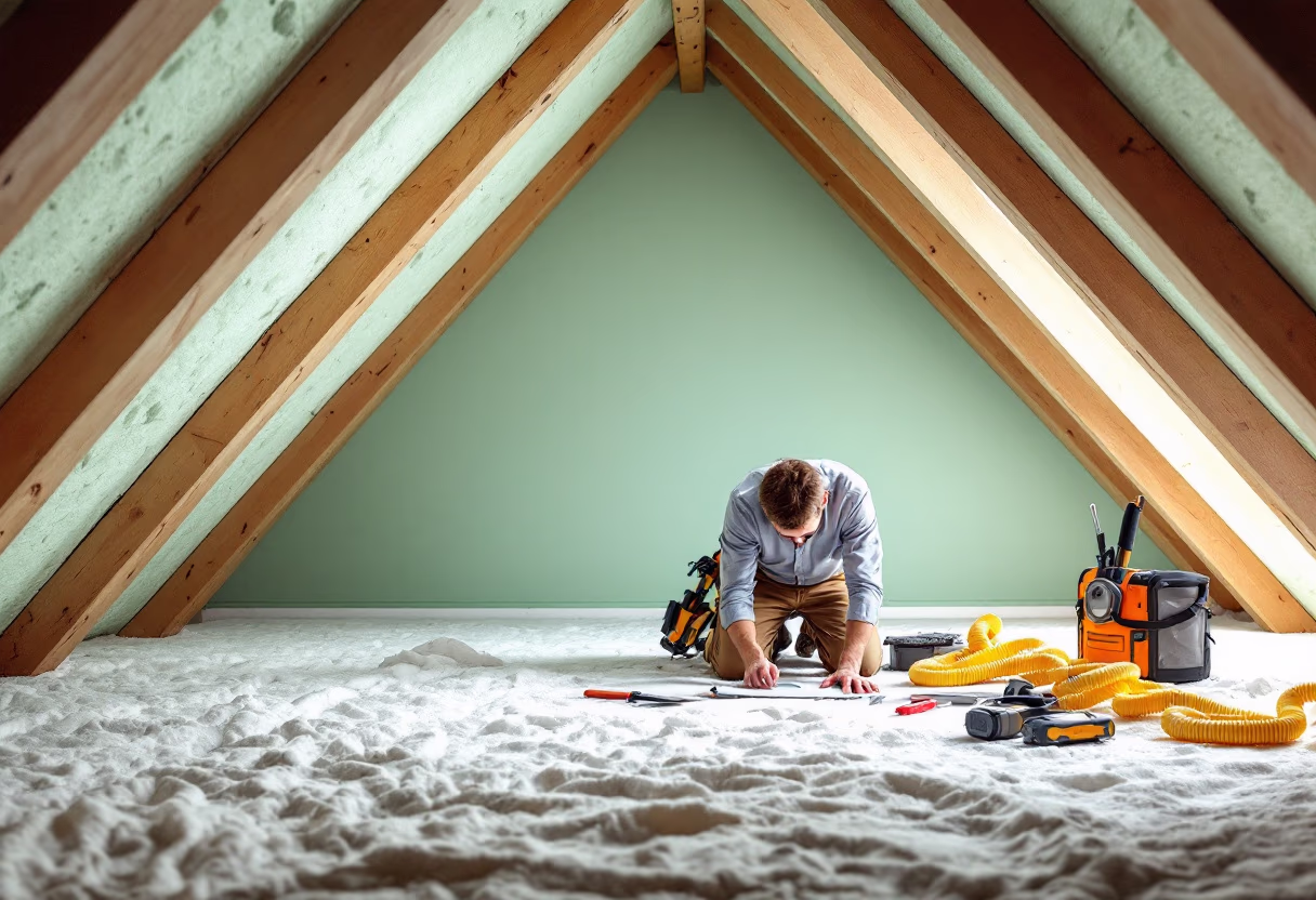 image of inspected roof structure
