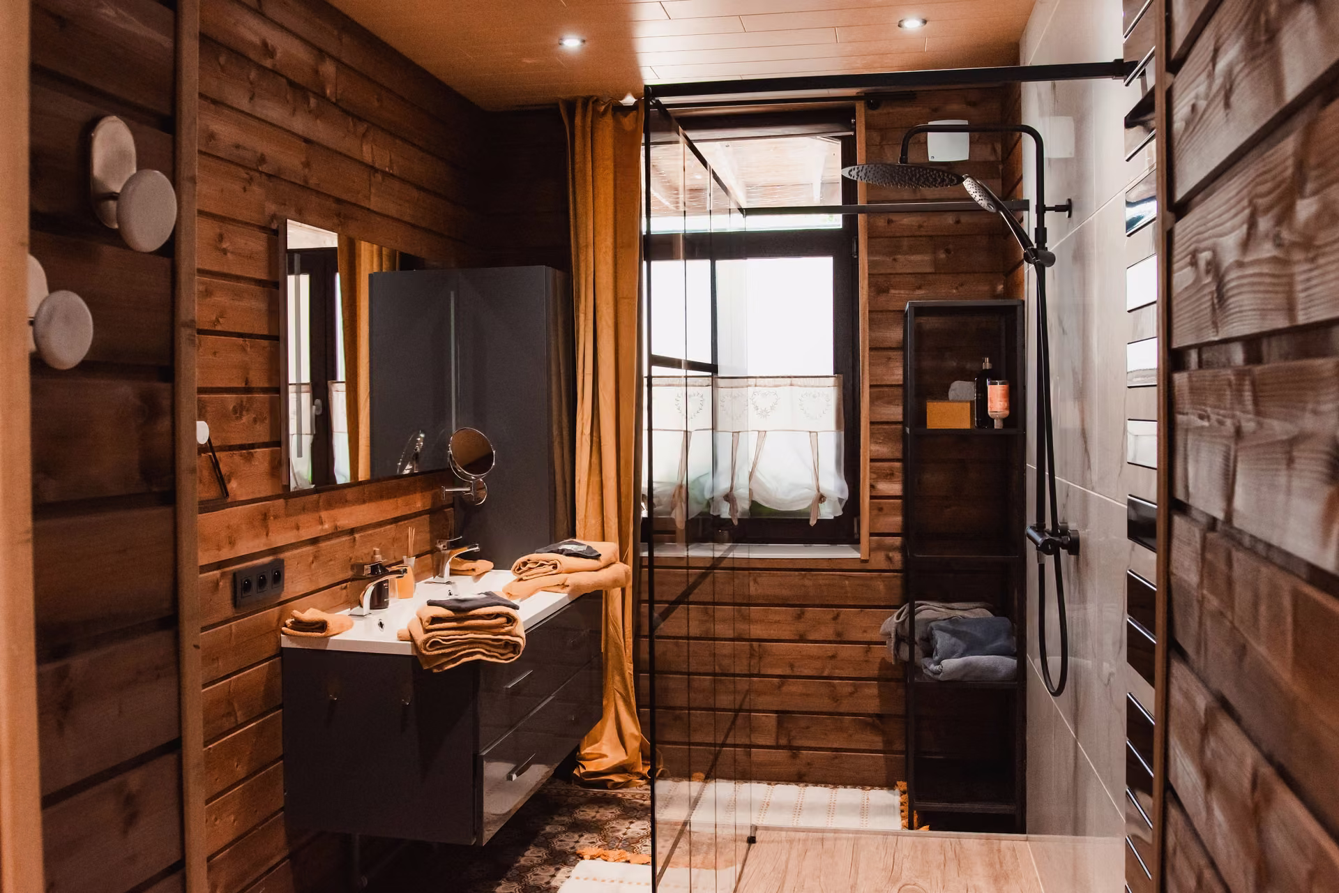 Salle de bain de la Suite Le Refuge