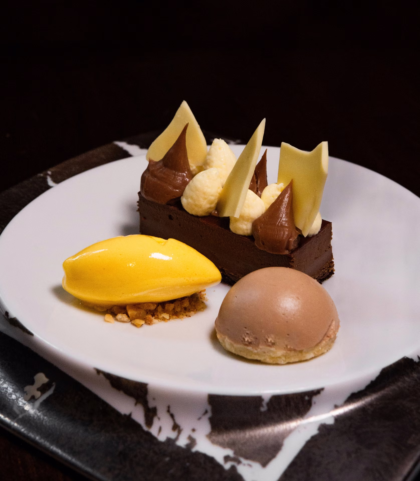 Dessert de la table d’hôtes des Notes Endormies
