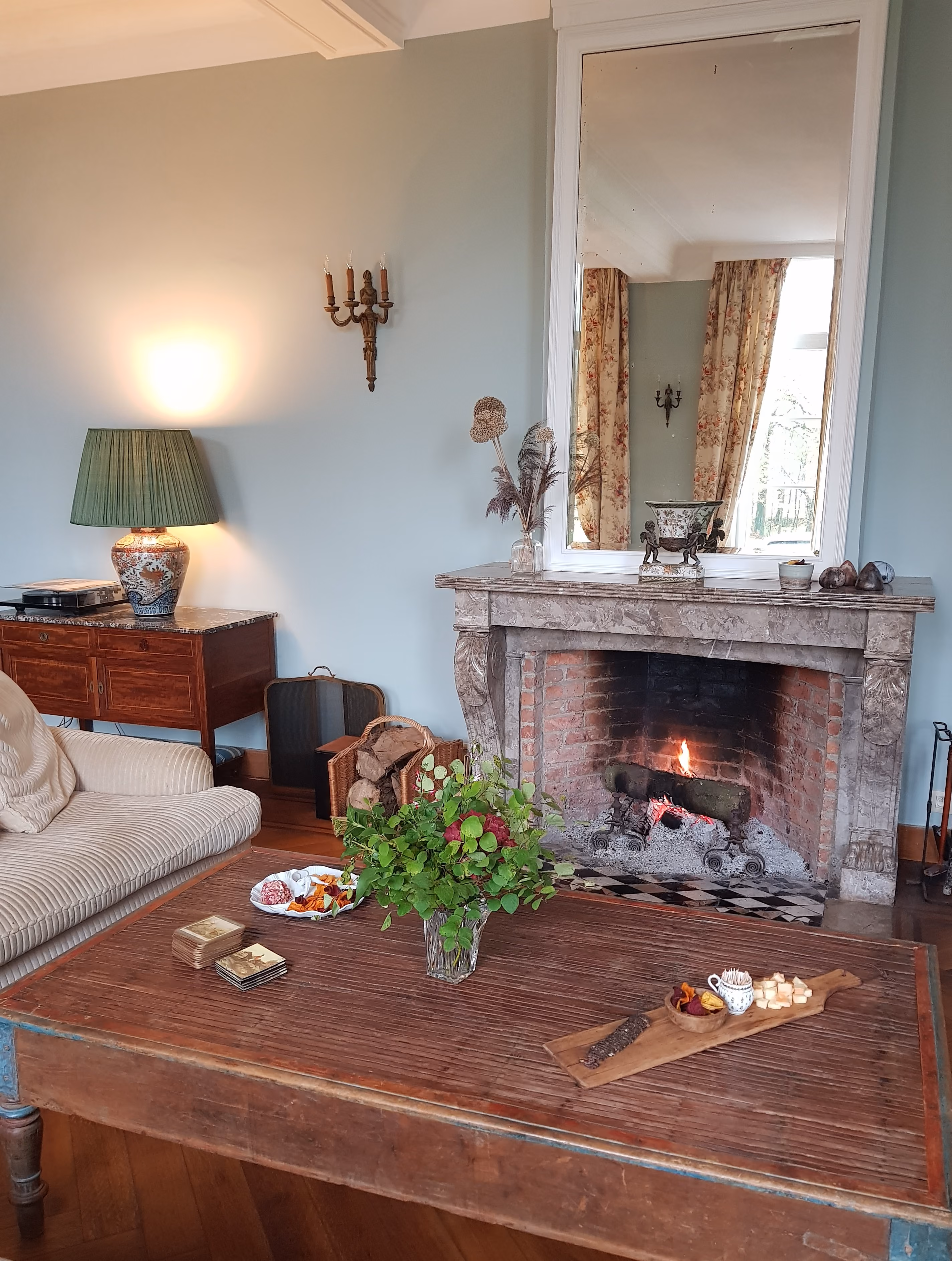 Ambiance intérieure du Domaine des Deux Hêtres
