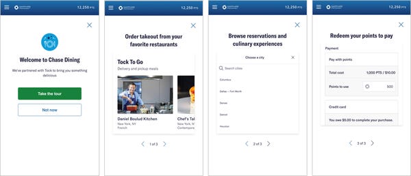 Chase Dining Experiences