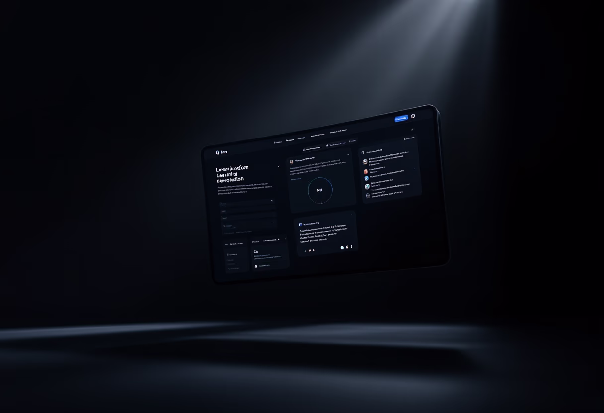 [interface] image of a screenshot of a learning module (for an edtech)