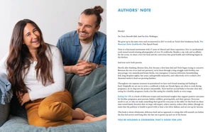 Author's Note spread from Eating for Life