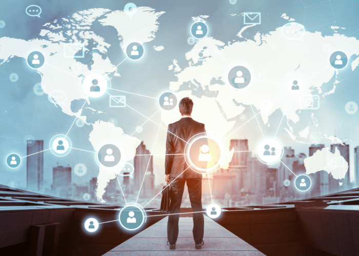 Manager navigating leadership across time zones