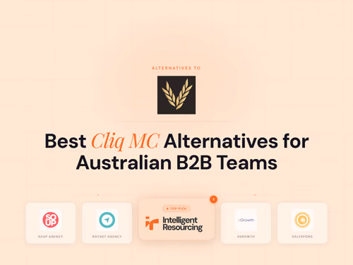 Best CLIQ MC Alternatives for Australian B2B Teams in 2026, article cover