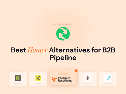 Best Homer Digital Marketing Alternatives for B2B Pipeline, article cover