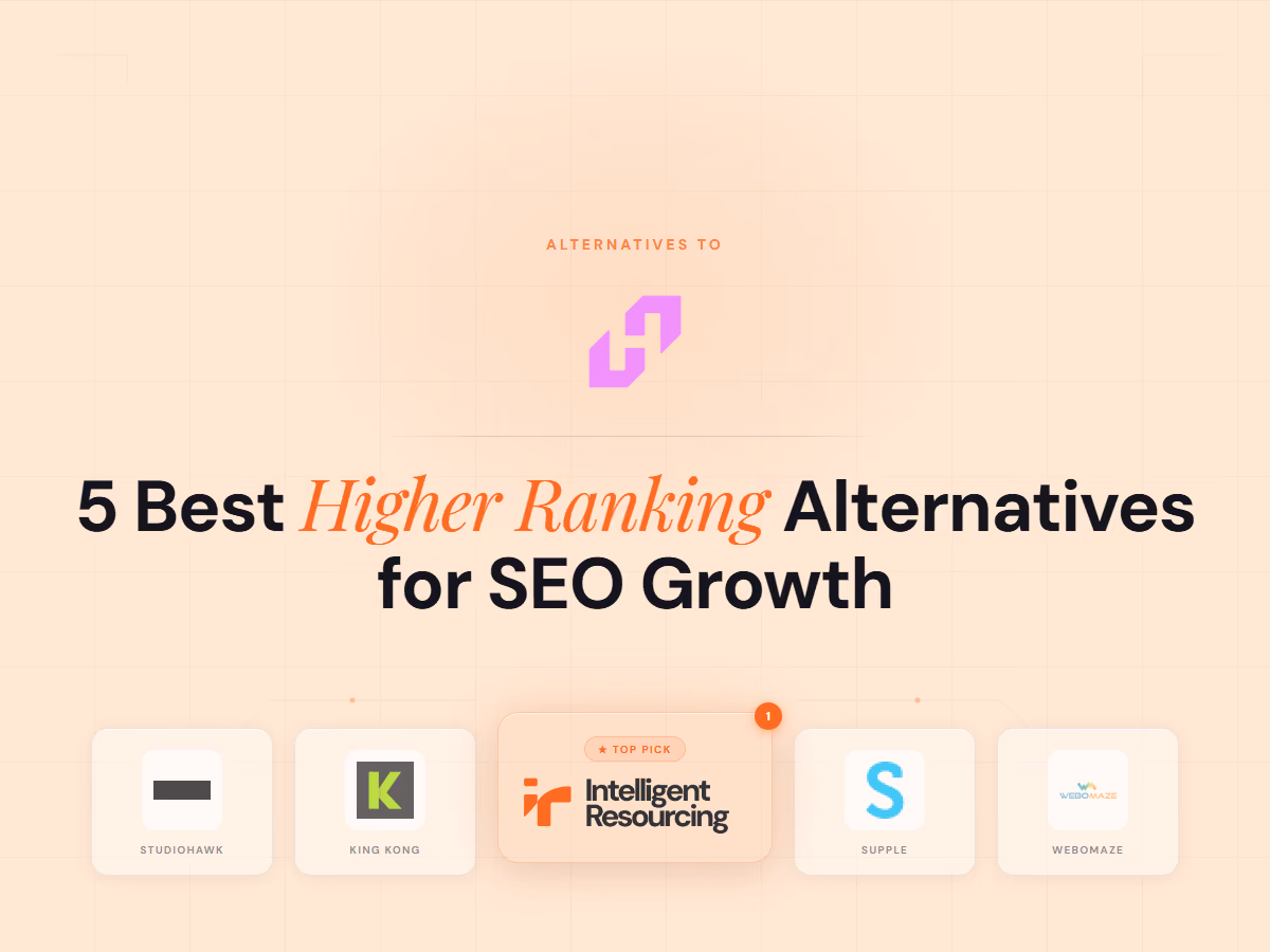 5 Best Higher Ranking Alternatives for SEO Growth, article cover