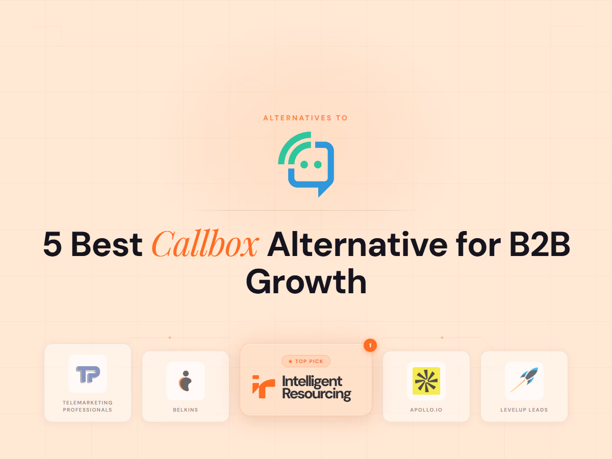 5 Best Callbox Alternative for B2B Growth in 2026, article cover