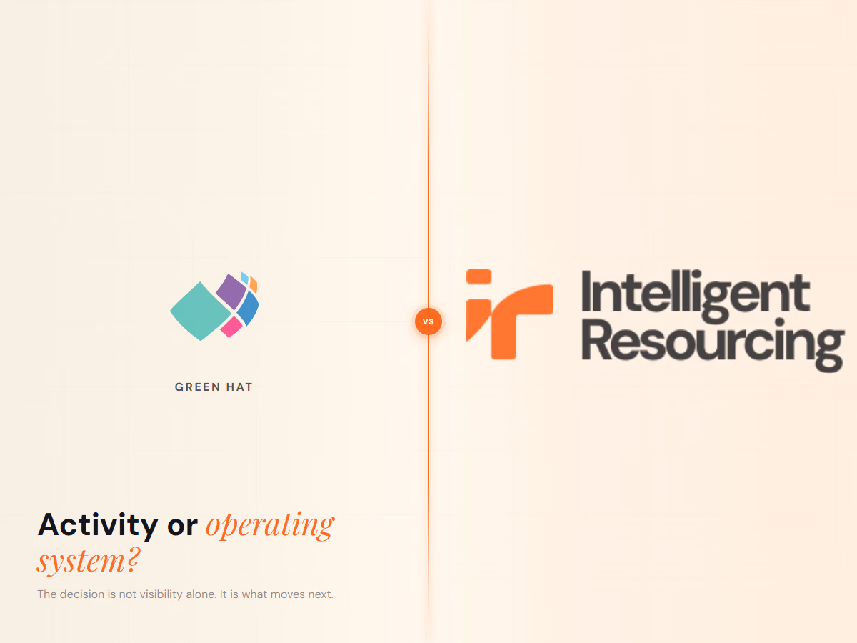 Green Hat vs Intelligent Resourcing, article cover