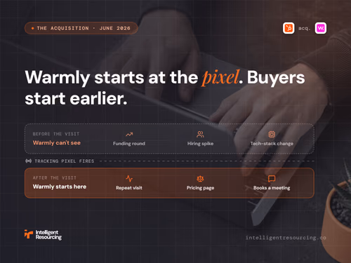 HubSpot Bought Warmly to Build What Intelligent Resourcing Already Runs, article cover
