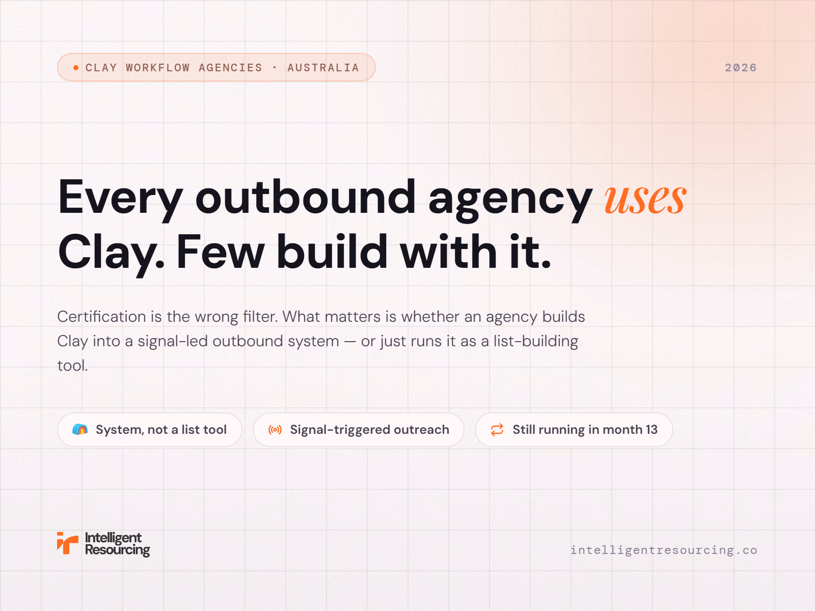 Best Clay Workflow Agencies Australia: Most Use It, Few Build It, article cover