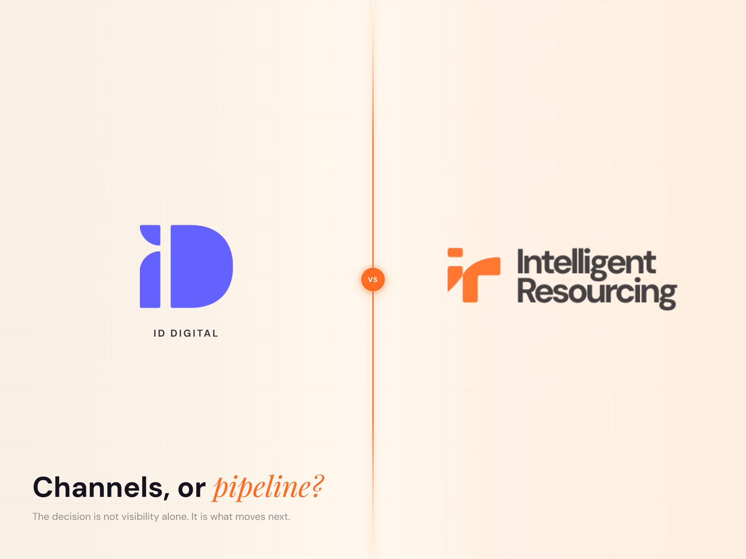 ID Digital vs Intelligent Resourcing: Full-Service Sounds Good Until You See the Pipeline Report, article cover