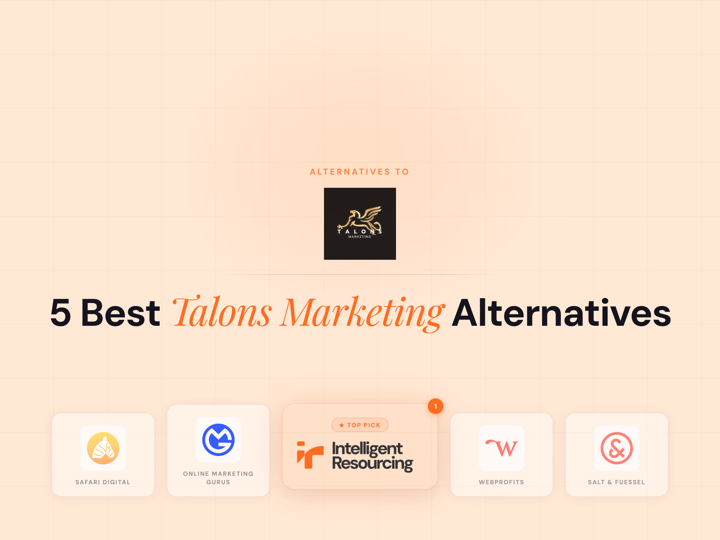 Talons Marketing Alternatives: What to Look for When Rankings Are Not Moving Revenue, article cover