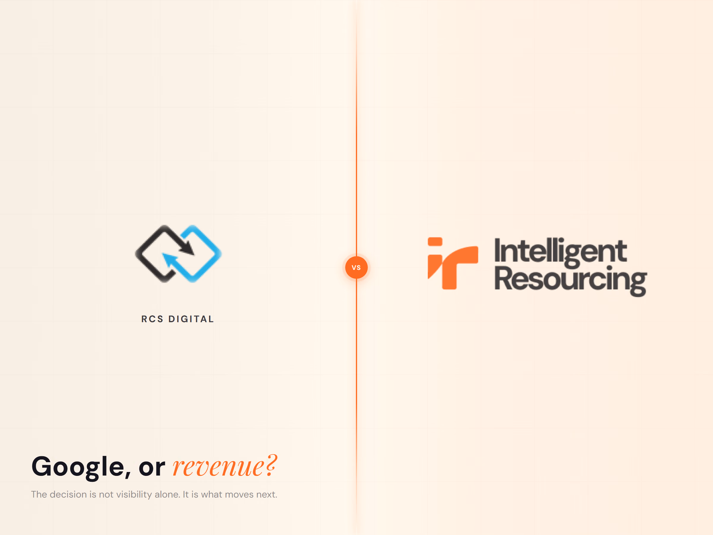 RCS Digital vs Intelligent Resourcing: Why Most AEO Agencies Optimise for Google, Not for Revenue, article cover