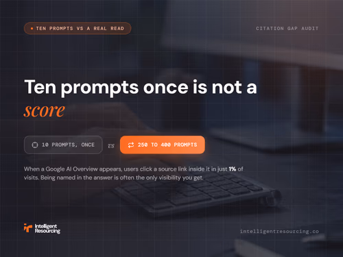 Run Your Own AI Citation Gap Audit Before You Pay an Agency